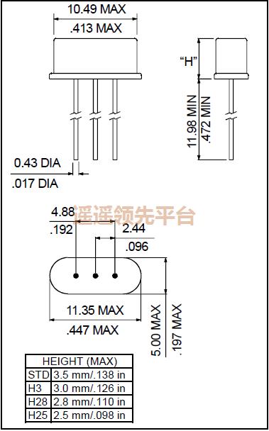 AS-10.000-20-F-3PIN-TR,RUBYQUARTZԴBBɭٷվ,ASBBɭٷվ